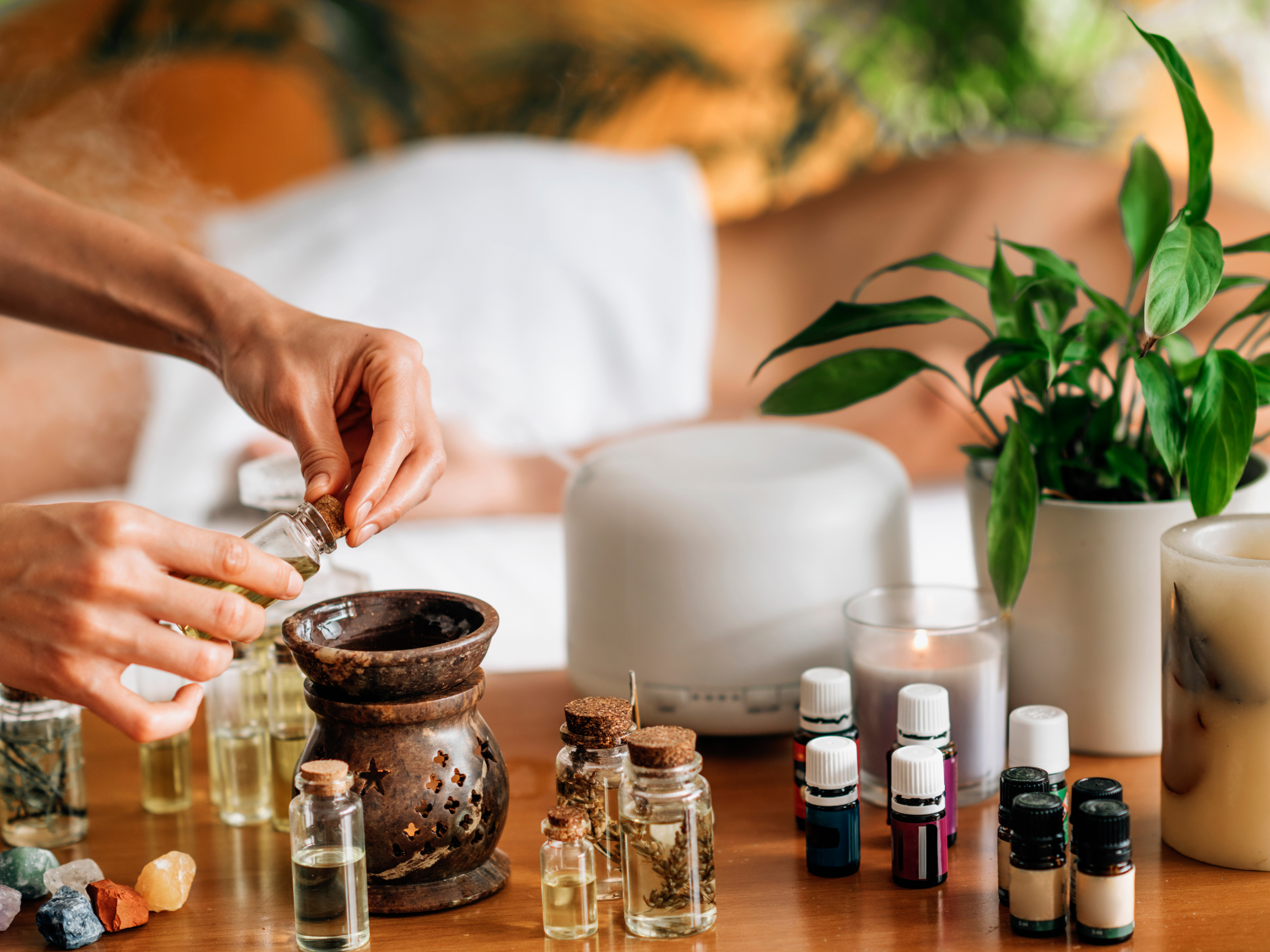 making essential oil