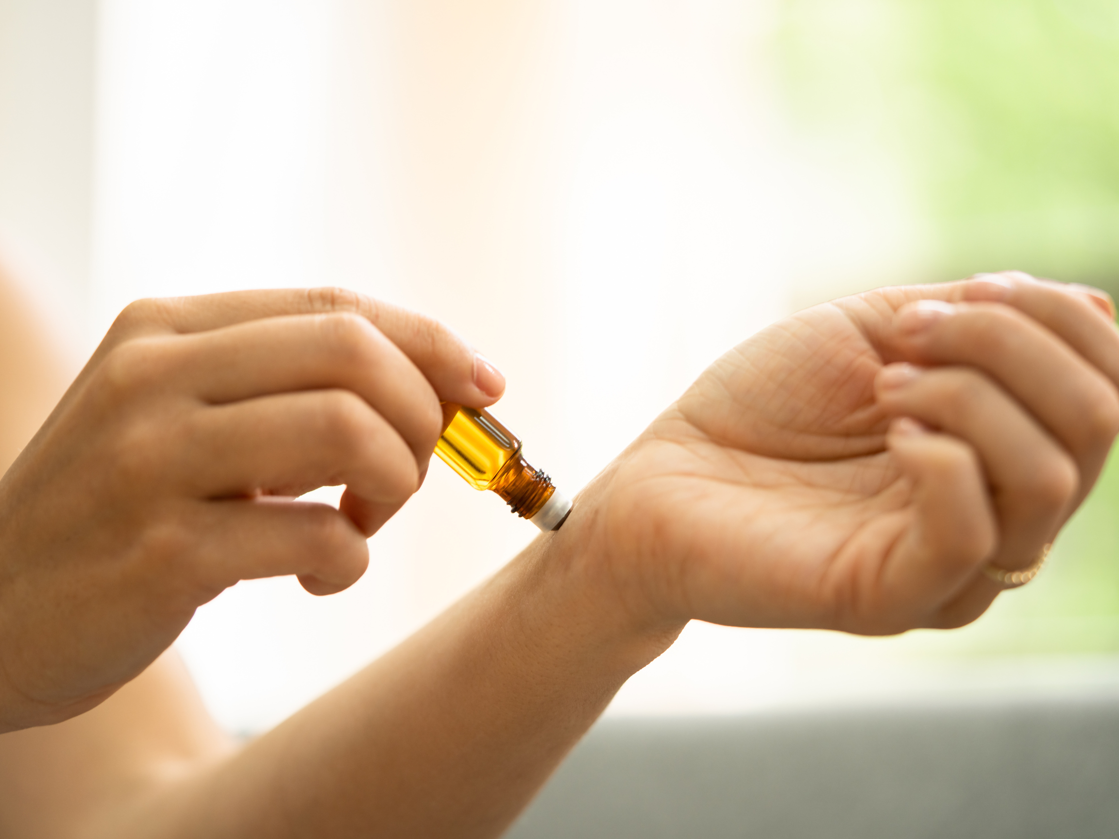 using essential oil